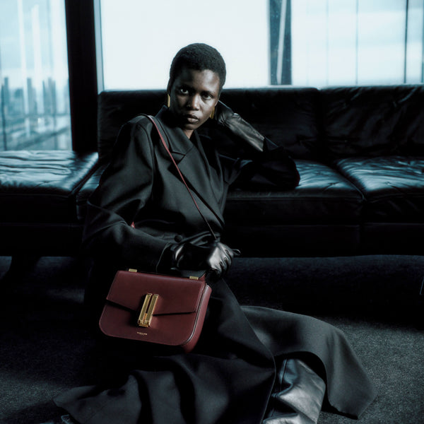 Demellier The Vancouver | Burgundy Smooth | DeMellier