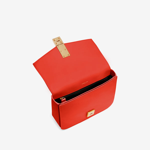 Demellier The Vancouver | Poppy Red Smooth | DeMellier