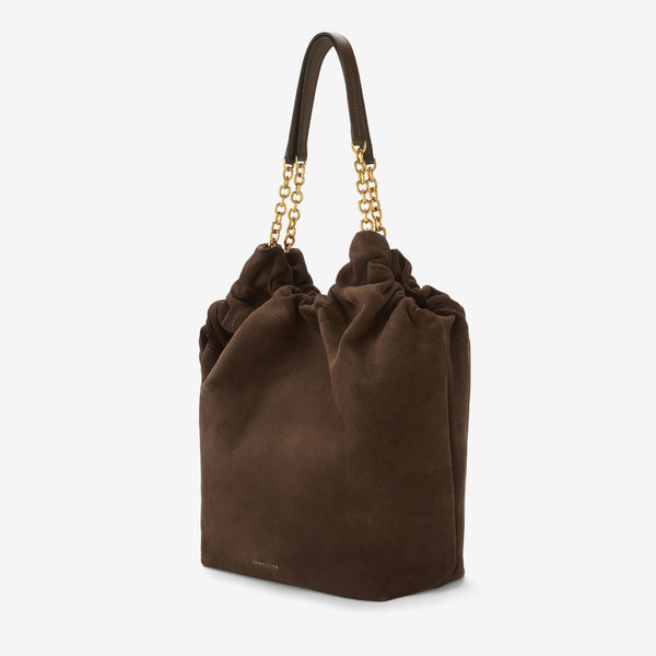 Demellier The Miami | Mocha Suede & Mocha Smooth | DeMellier