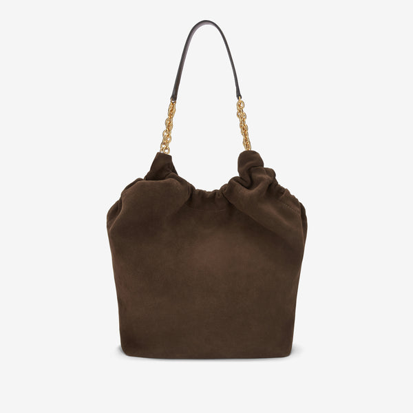 Demellier The Miami | Mocha Suede & Mocha Smooth | DeMellier