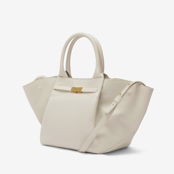 Demellier The Midi New York | Off-White Small Grain | DeMellier