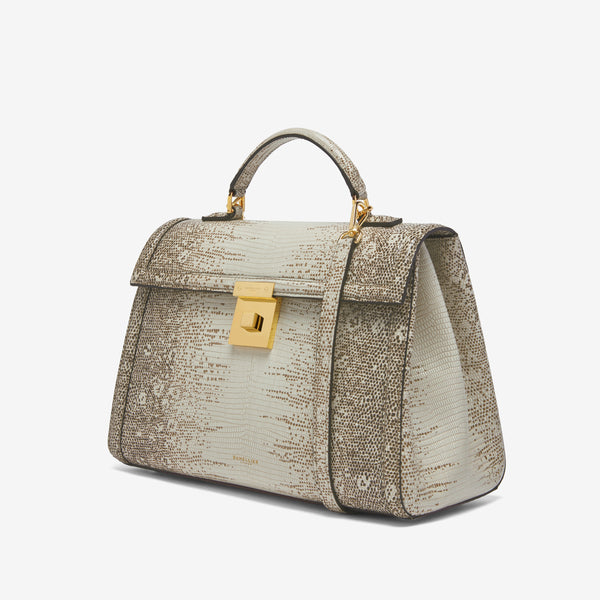 Demellier The Midi Paris | Natural Lizard-Effect | DeMellier