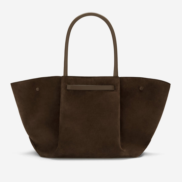 Demellier The New York | Mocha Suede & Mocha Smooth | DeMellier
