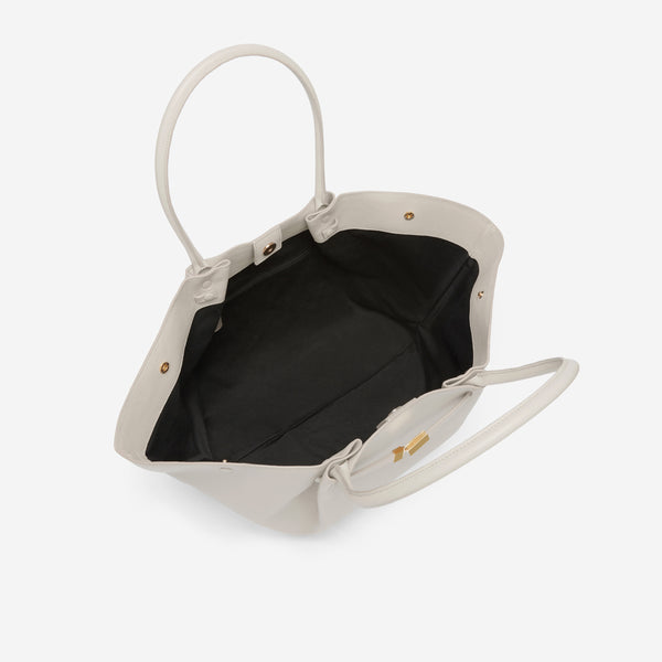 Demellier The New York | Off-White Small Grain | DeMellier