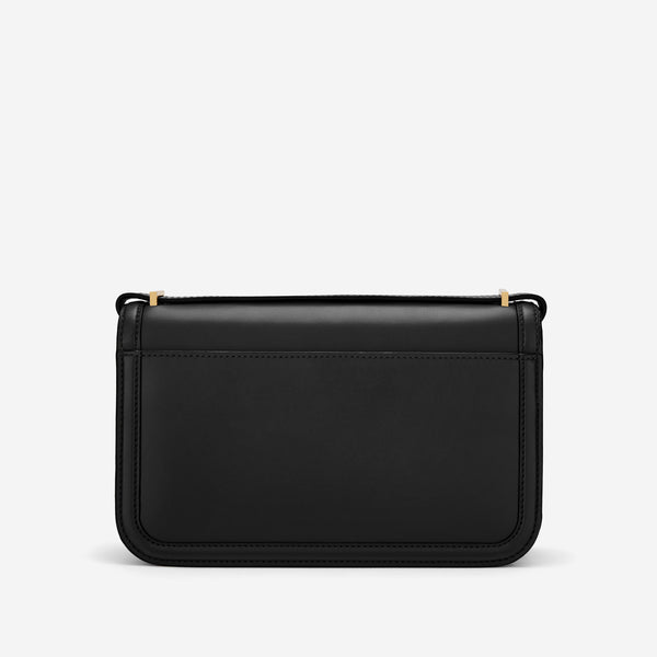 Demellier The Paris Crossbody | Black Smooth | DeMellier
