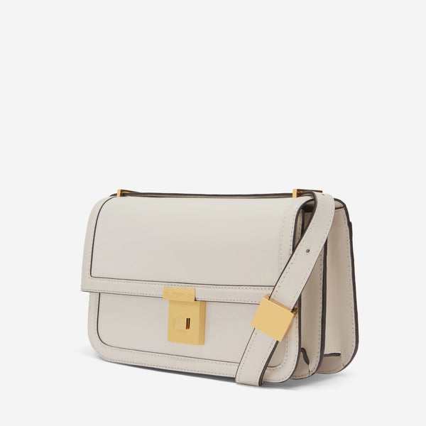 Demellier The Paris Crossbody | Off-White Smooth | DeMellier