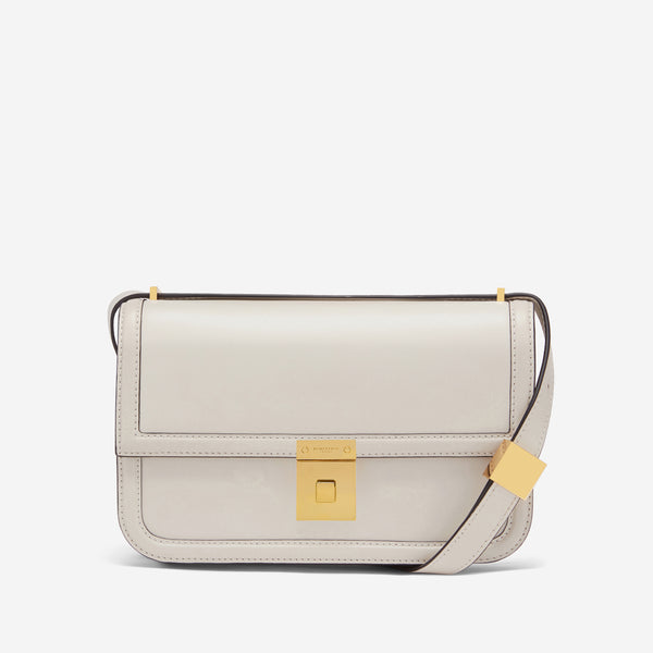 demellier The Paris Crossbody | Off-White Smooth | DeMellier