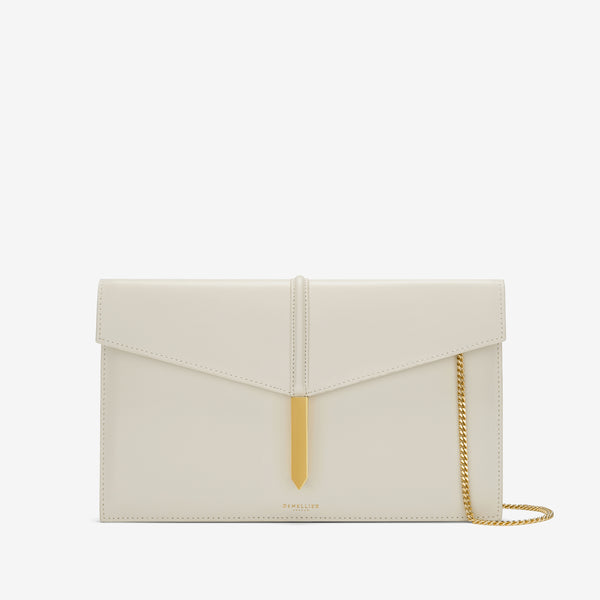 demellier The Tokyo Clutch | Off-White Smooth | DeMellier