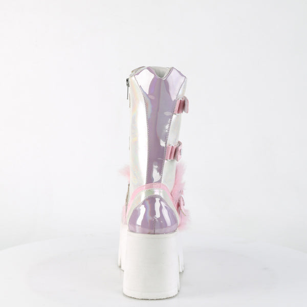 Demonia Ashes-120 Baby Pink-Lavender Holographic Patent