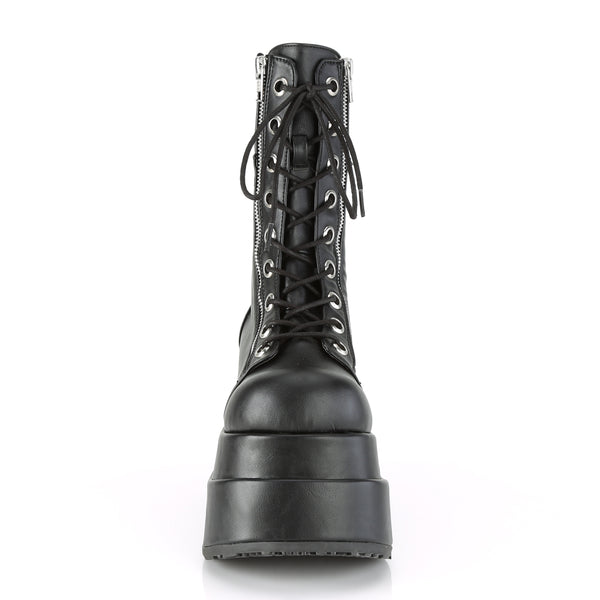 Demonia Bear-265 Black Vegan Leather
