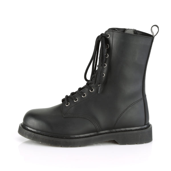 Demonia Bolt-200 Black Vegan Leather