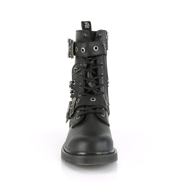 Demonia Bolt-250 Black Vegan Leather