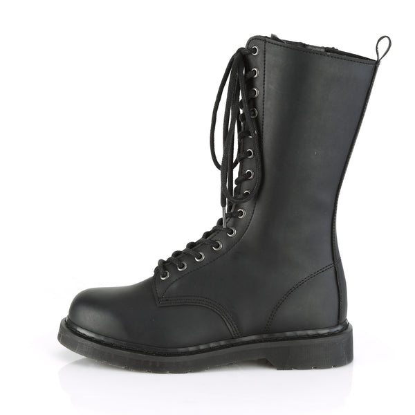 Demonia Bolt-300 Black Vegan Leather