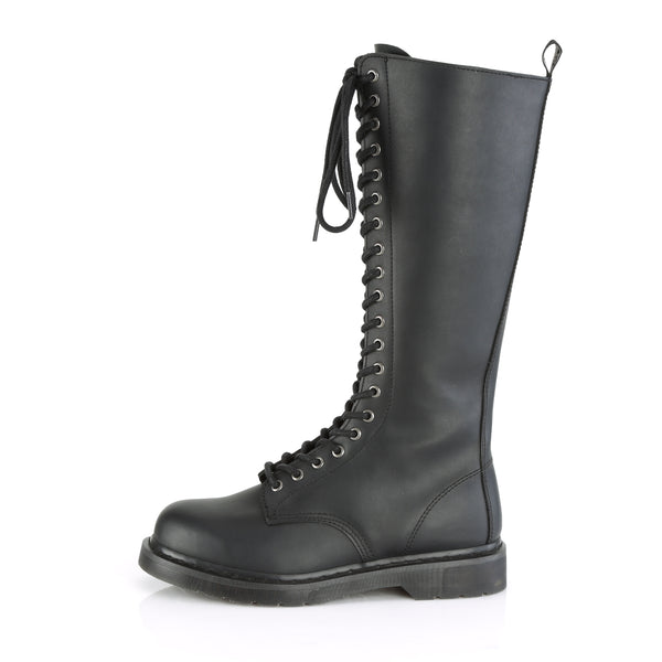 Demonia Bolt-400 Black Vegan Leather