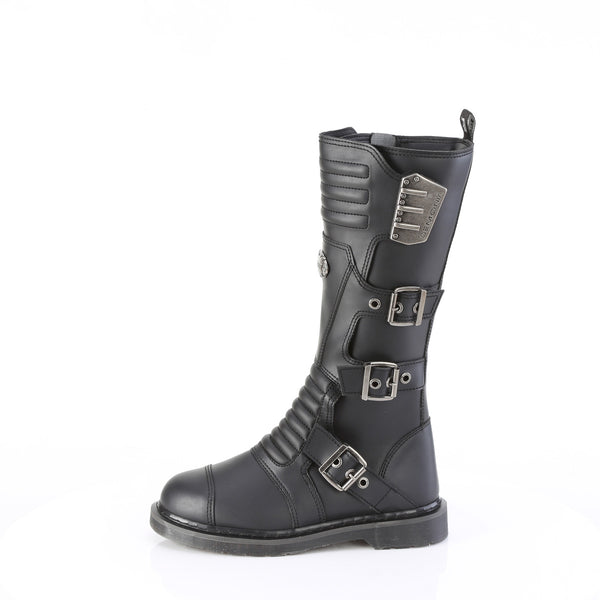 Demonia Bolt-405 Black Vegan Leather