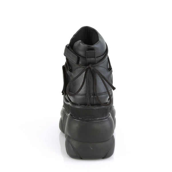 Demonia Boxer-13 Black Vegan Leather