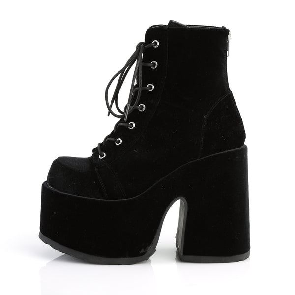 Demonia Camel-203 Black Velvet