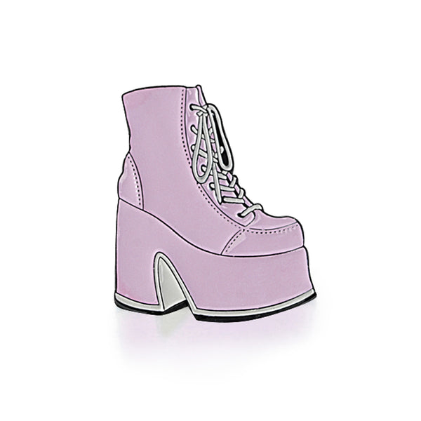 demonia Camel-203 Enamel Pin Pink