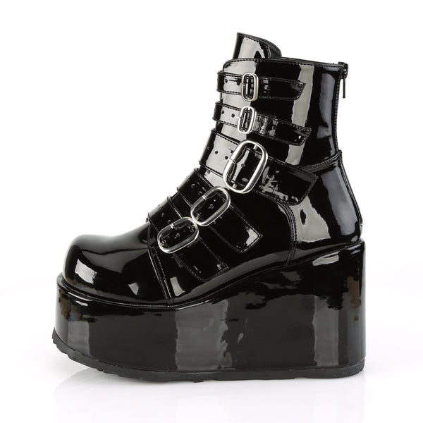 Demonia Concord-57 Black Patent