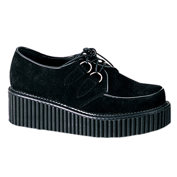 demonia Creeper-101 Black Suede