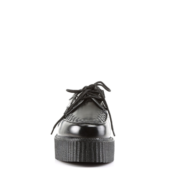 Demonia Creeper-402 Black Leather