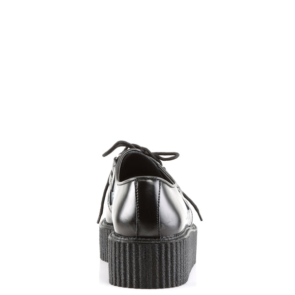 Demonia Creeper-402 Black Leather