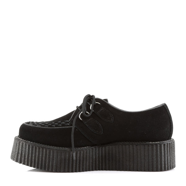 Demonia Creeper-402S Black Suede