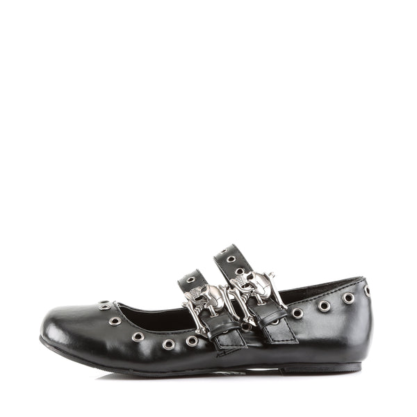 Demonia Daisy-03 Black Vegan Leather