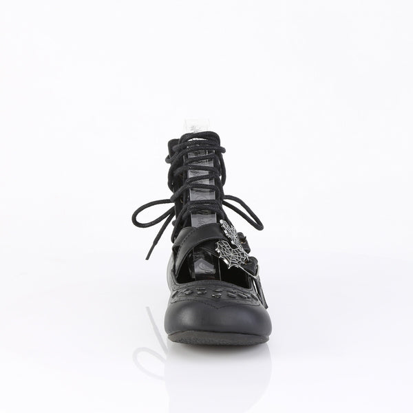 Demonia Daisy-11 Black Vegan Leather