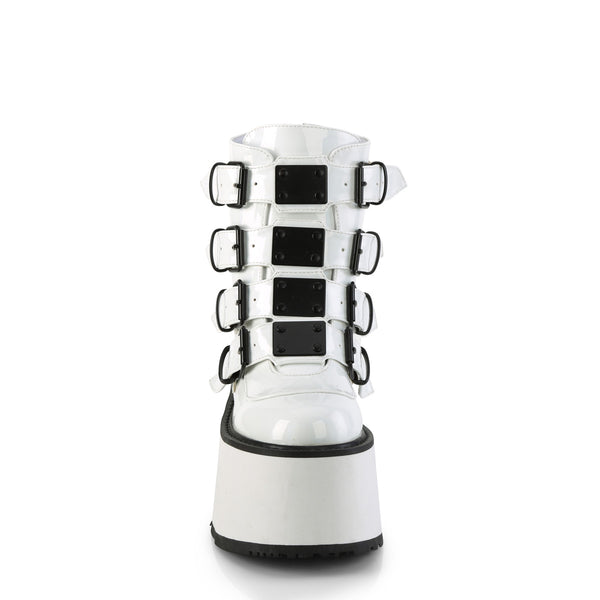 Demonia Damned-105 White Holo Patent