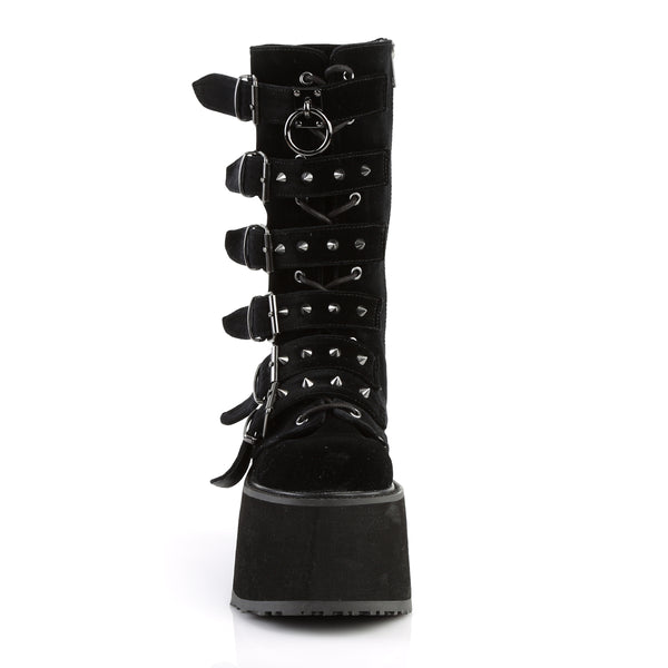 Demonia Damned-225 Black Velvet