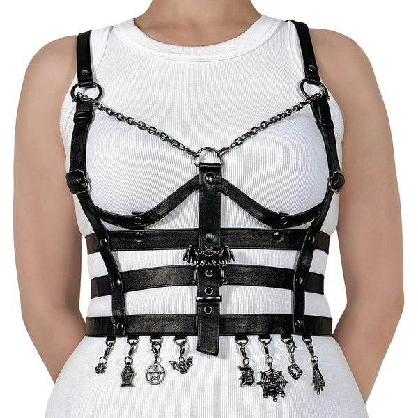 demonia Demonia Cage Body Harness S/M