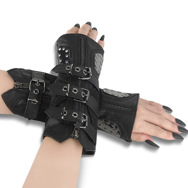 demonia Demonia Wrist Warmer (Pair) Black