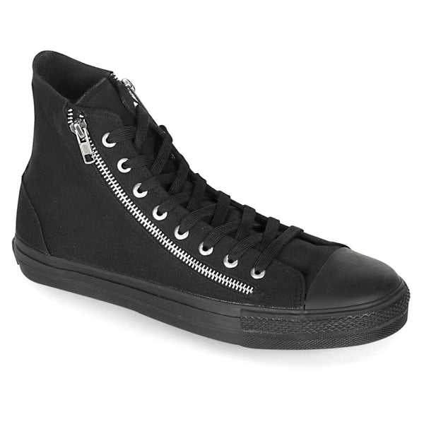 demonia Deviant-106 Black Canvas
