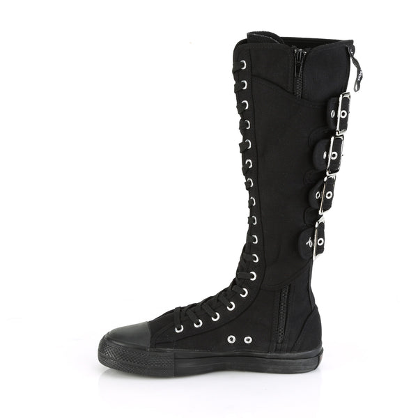 Demonia Deviant-303 Black Canvas