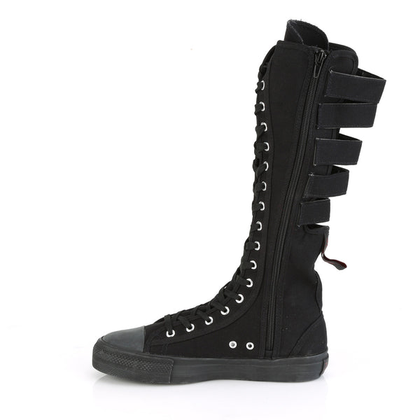 Demonia Deviant-310 Black Canvas