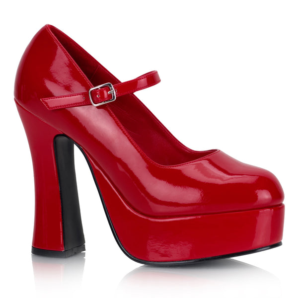 demonia Dolly-50 Red Patent