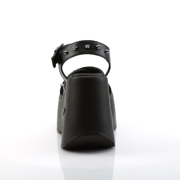 Demonia Dynamite-02 Black Vegan Leather