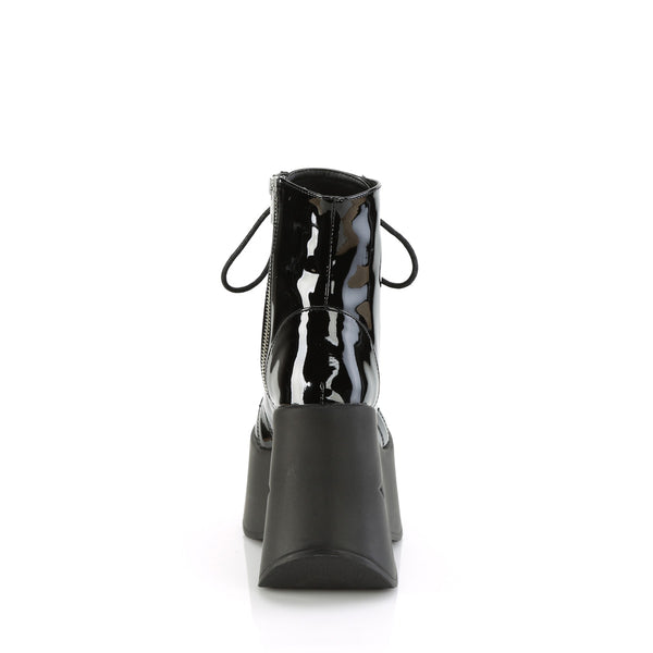 Demonia Dynamite-106 Black Patent