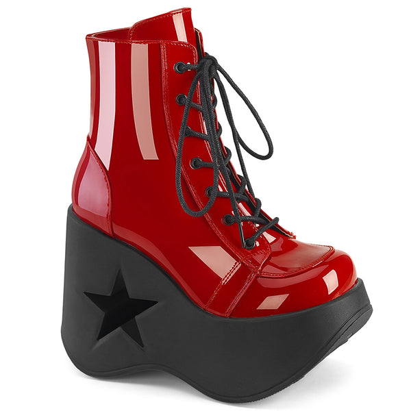 demonia Dynamite-106 Red Patent