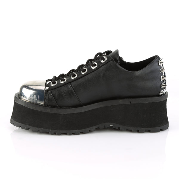 Demonia Gravedigger-04 Black Vegan Leather