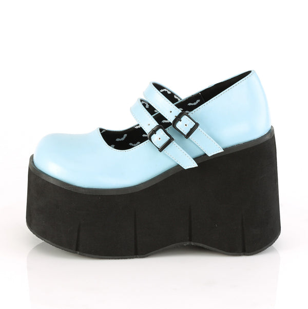 Demonia Kera-08 Baby Blue Vegan Leather