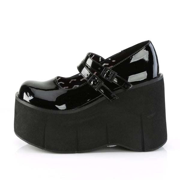 Demonia Kera-08 Black Patent