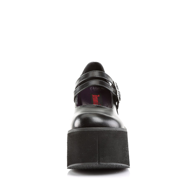 Demonia Kera-08 Black Vegan Leather