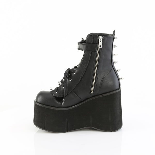 Demonia Kera-150 Black Vegan Leather