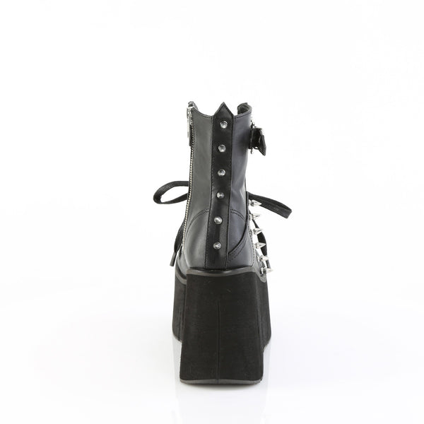 Demonia Kera-150 Black Vegan Leather