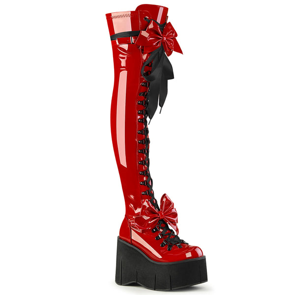 demonia Kera-303 Red Patent