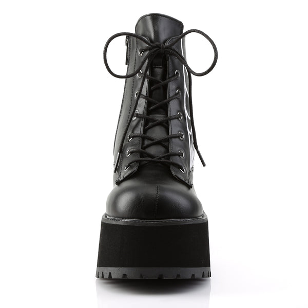 Demonia Ranger-105 Black Vegan Leather