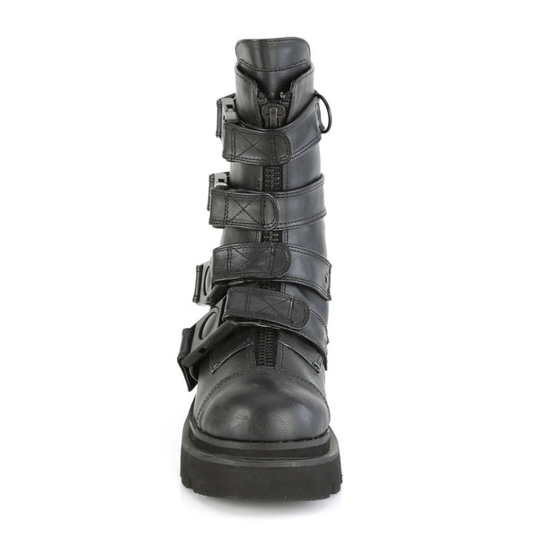 Demonia Renegade-55 Black Vegan Leather