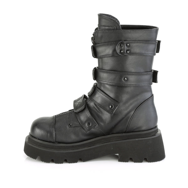Demonia Renegade-55 Black Vegan Leather